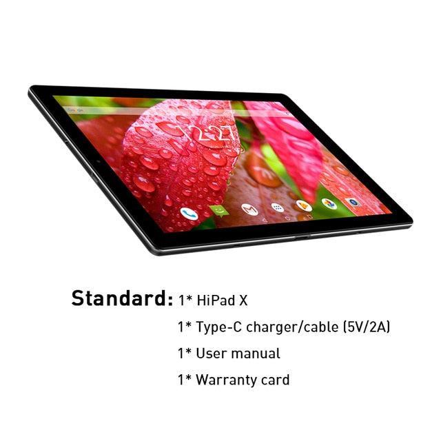 CHUWI HiPad X 10.1 inch Android 10 Tablet PC Helio MT6771 Octa Core LPDDR4X 6GB 128G UFS 2.1 Tablet 4G LTE GPS CHUWI HiPad X 10.1 inch Android 10 Tablet PC Helio MT6771 Octa Core LPDDR4X 6GB 128G UFS 2.1 Tablet 4G LTE GPS