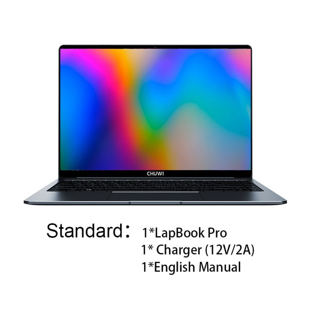 CHUWI LapBook Pro 14-inch FHD screen laptop Windows10 Intel Gemini-Lake N4100 Quad-core 8GB RAM 256GB SSD with backlit keyboard CHUWI LapBook Pro 14-inch FHD screen laptop Windows10 Intel Gemini-Lake N4100 Quad-core 8GB RAM 256GB SSD with backlit keyboard