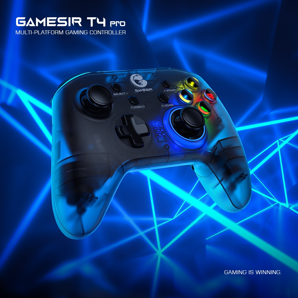 GameSir T4 Pro Wireless Bluetooth Game Controller Mobile Gamepad with Phone Holder for Nintendo Switch / Android / iPhone / PC GameSir T4 Pro Wireless Bluetooth Game Controller Mobile Gamepad with Phone Holder for Nintendo Switch / Android / iPhone / PC