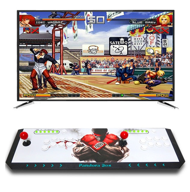 Luxury cabinet New Pandora Box 9D 2710 in 1 Arcade Game iron console 2 Players stick controller HDMI VGA USB output Luxury cabinet New Pandora Box 9D 2710 in 1 Arcade Game iron console 2 Players stick controller HDMI VGA USB output