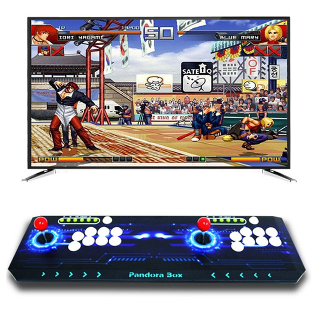 Luxury cabinet New Pandora Box 9D 2710 in 1 Arcade Game iron console 2 Players stick controller HDMI VGA USB output Luxury cabinet New Pandora Box 9D 2710 in 1 Arcade Game iron console 2 Players stick controller HDMI VGA USB output