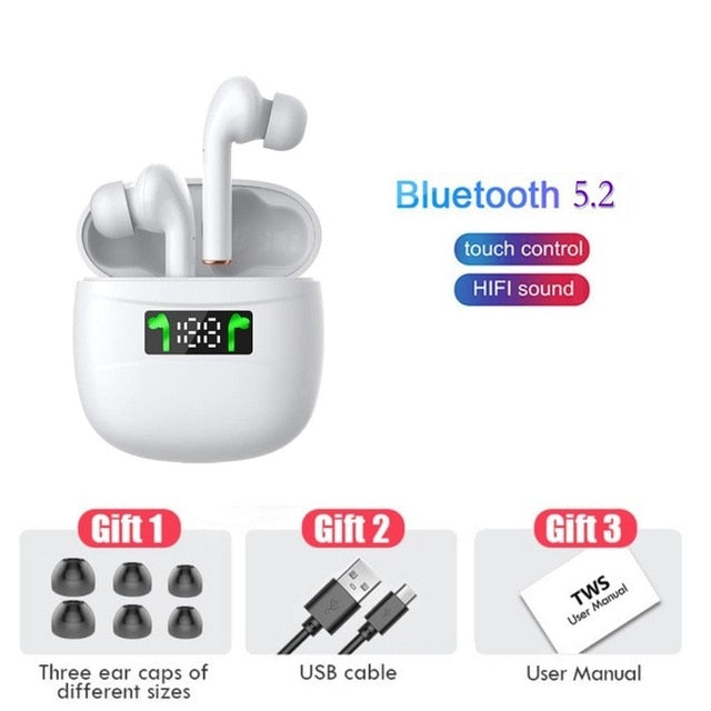 TWS Wireless Earphones Bluetooth 5.0 Headphones IPX7 Waterproof Earbuds LED Display HD Stereo Built-in Mic for Xiaomi iPhone TWS Wireless Earphones Bluetooth 5.0 Headphones IPX7 Waterproof Earbuds LED Display HD Stereo Built-in Mic for Xiaomi iPhone