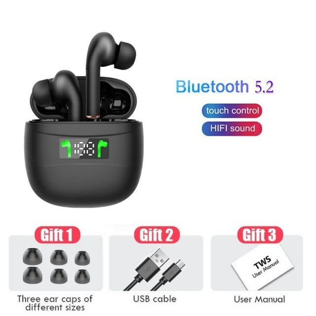 TWS Wireless Earphones Bluetooth 5.0 Headphones IPX7 Waterproof Earbuds LED Display HD Stereo Built-in Mic for Xiaomi iPhone TWS Wireless Earphones Bluetooth 5.0 Headphones IPX7 Waterproof Earbuds LED Display HD Stereo Built-in Mic for Xiaomi iPhone