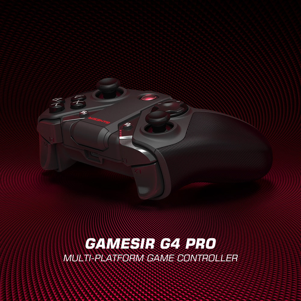 GameSir G4 Pro Bluetooth Game Controller 2.4GHz Wireless Gamepad for Nintendo Switch Apple Arcade and MFi Game Xbox Cloud Gaming GameSir G4 Pro Bluetooth Game Controller 2.4GHz Wireless Gamepad for Nintendo Switch Apple Arcade and MFi Game Xbox Cloud Gaming