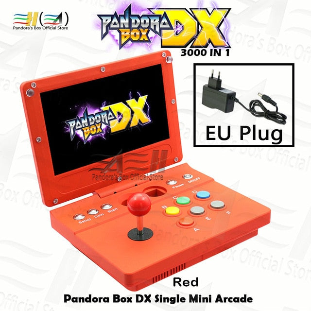 Pandora Box DX Portable mini arcade 3000 in 1 clamshell mini arcade Retro Portable game Console Arcade Joystick Button 3D tekken Pandora Box DX Portable mini arcade 3000 in 1 clamshell mini arcade Retro Portable game Console Arcade Joystick Button 3D tekken