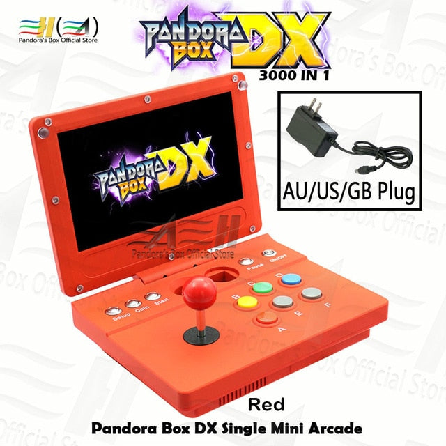 Pandora Box DX Portable mini arcade 3000 in 1 clamshell mini arcade Retro Portable game Console Arcade Joystick Button 3D tekken Pandora Box DX Portable mini arcade 3000 in 1 clamshell mini arcade Retro Portable game Console Arcade Joystick Button 3D tekken