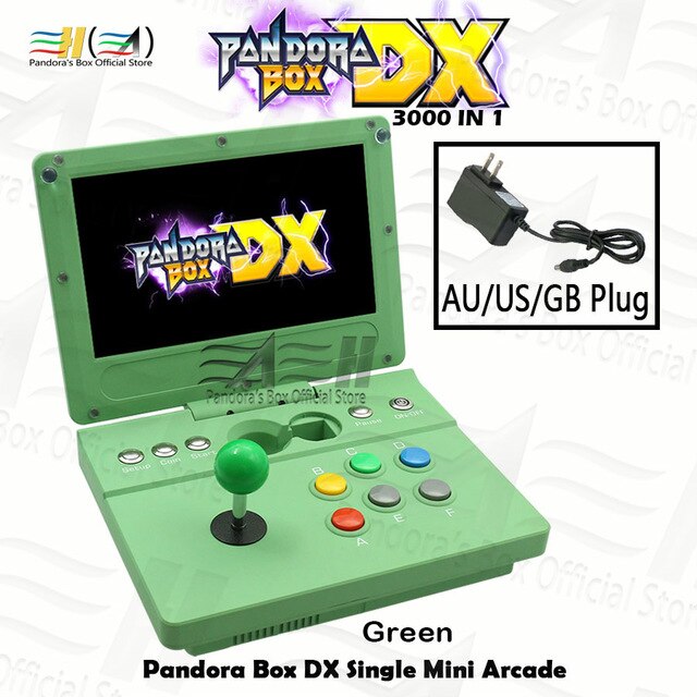 Pandora Box DX Portable mini arcade 3000 in 1 clamshell mini arcade Retro Portable game Console Arcade Joystick Button 3D tekken Pandora Box DX Portable mini arcade 3000 in 1 clamshell mini arcade Retro Portable game Console Arcade Joystick Button 3D tekken