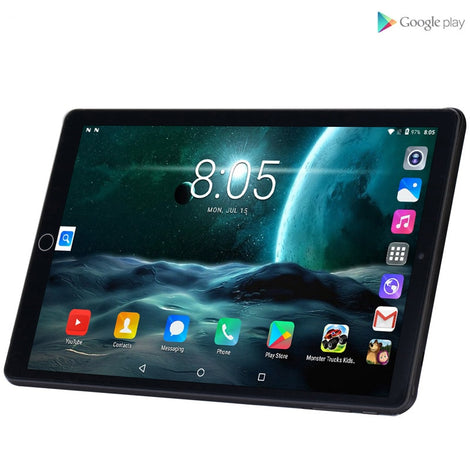 10.1 inch Tablet PC 4GB RAM 64GB ROM Wi-Fi 3G Phone Call Network Smart Tablet Bluetooth Phablet Octa Core Android 7.0 Tablets