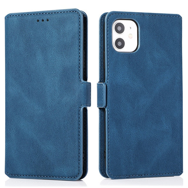 Leather Flip Wallet Case For iPhone 12 Mini 11 Pro XS MAX X XR 8 7 6s 6 Plus 5 5s SE 2020 Card Stand Slot Phone Cover Coque Etui Leather Flip Wallet Case For iPhone 12 Mini 11 Pro XS MAX X XR 8 7 6s 6 Plus 5 5s SE 2020 Card Stand Slot Phone Cover Coque Etui