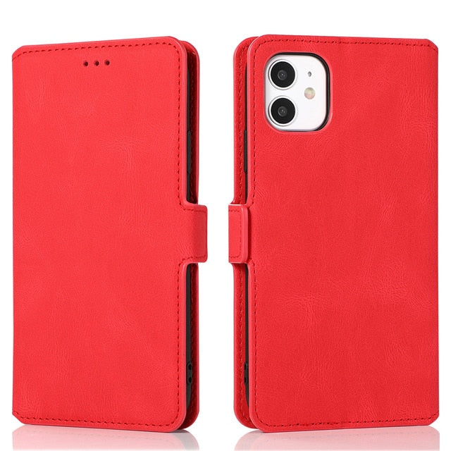 Leather Flip Wallet Case For iPhone 12 Mini 11 Pro XS MAX X XR 8 7 6s 6 Plus 5 5s SE 2020 Card Stand Slot Phone Cover Coque Etui Leather Flip Wallet Case For iPhone 12 Mini 11 Pro XS MAX X XR 8 7 6s 6 Plus 5 5s SE 2020 Card Stand Slot Phone Cover Coque Etui