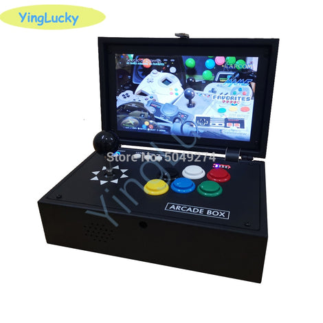 10 Inch LCD Video Raspberry Pi 4B Game Console Includes 10000 Games Installed Retropie Mini Arcade Machine