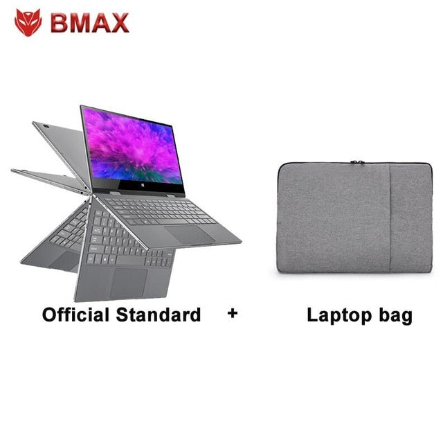 BMAX Y11 Laptop 11.6 Inch Quad Core Intel N4120 1920*1080 IPS Screen 8GB LPDDR4 RAM 256GB SSD ROM Notebook Windows10 BMAX Y11 Laptop 11.6 Inch Quad Core Intel N4120 1920*1080 IPS Screen 8GB LPDDR4 RAM 256GB SSD ROM Notebook Windows10