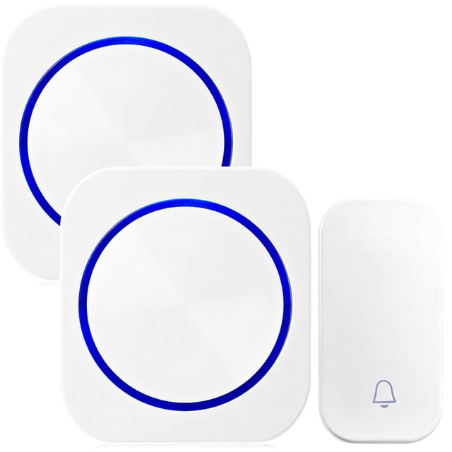 SMATRUL Self Powered Waterproof Wireless DoorBell Door Bell Night Light No Battery EU Plug Smart Home 1 2 Button 1 2 Receiver SMATRUL Self Powered Waterproof Wireless DoorBell Door Bell Night Light No Battery EU Plug Smart Home 1 2 Button 1 2 Receiver