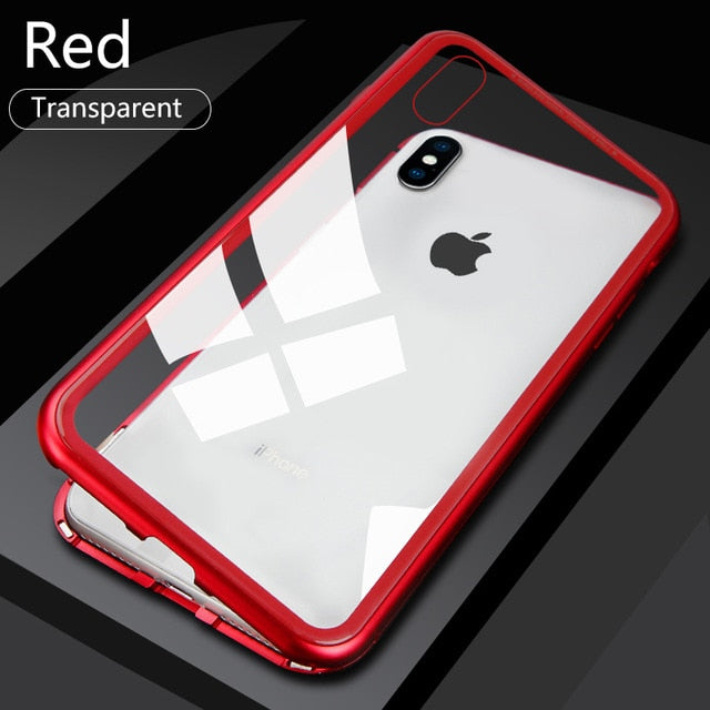 Magnetic Adsorption Metal Case For iPhone SE 2020 11 Pro Max Tempered Glass Back Case For iPhone XS Max XR X 8 7 6S 6 Plus Cover Magnetic Adsorption Metal Case For iPhone SE 2020 11 Pro Max Tempered Glass Back Case For iPhone XS Max XR X 8 7 6S 6 Plus Cover
