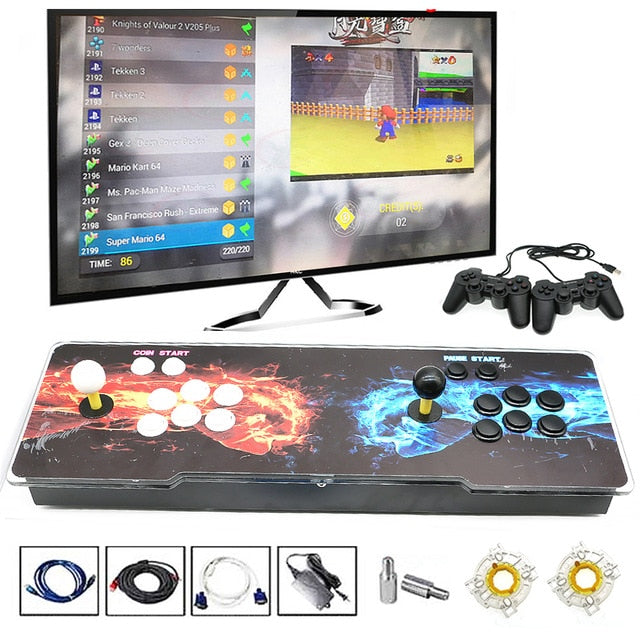 WIFI Online Download Games 3D Pandora 3303 /3288 / 4018 in 1Board Retro Joystick Arcade Console PC Gamepad Controller USB Joypad WIFI Online Download Games 3D Pandora 3303 /3288 / 4018 in 1Board Retro Joystick Arcade Console PC Gamepad Controller USB Joypad