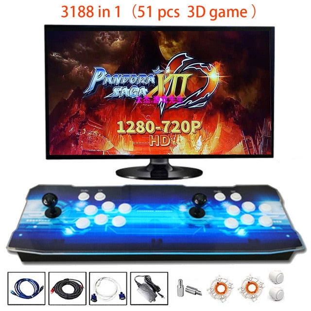 WIFI Online Download Games 3D Pandora 3303 /3288 / 4018 in 1Board Retro Joystick Arcade Console PC Gamepad Controller USB Joypad WIFI Online Download Games 3D Pandora 3303 /3288 / 4018 in 1Board Retro Joystick Arcade Console PC Gamepad Controller USB Joypad