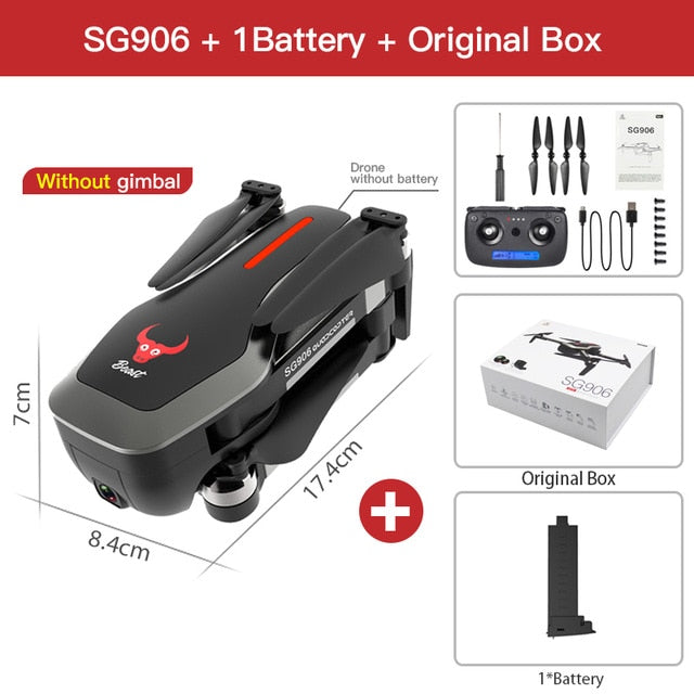ZLL SG906 Pro 2 Pro2 / SG906 GPS Drone with Wifi 4K Camera Three-Axis Anti-Shake Gimbal Brushless Professional Quadcopter Dron ZLL SG906 Pro 2 Pro2 / SG906 GPS Drone with Wifi 4K Camera Three-Axis Anti-Shake Gimbal Brushless Professional Quadcopter Dron