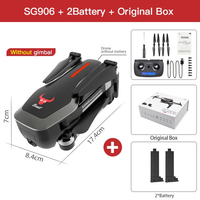 ZLL SG906 Pro 2 Pro2 / SG906 GPS Drone with Wifi 4K Camera Three-Axis Anti-Shake Gimbal Brushless Professional Quadcopter Dron ZLL SG906 Pro 2 Pro2 / SG906 GPS Drone with Wifi 4K Camera Three-Axis Anti-Shake Gimbal Brushless Professional Quadcopter Dron
