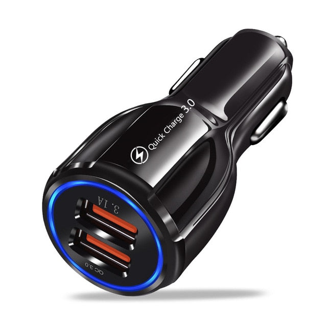 USB Car Charger 3.1A Fast Charging Mobile Phone Accessories For Samsung Huawei Xiaomi Redmi Note 8/9 Pro USB-Car-Charger Adapter USB Car Charger 3.1A Fast Charging Mobile Phone Accessories For Samsung Huawei Xiaomi Redmi Note 8/9 Pro USB-Car-Charger Adapter