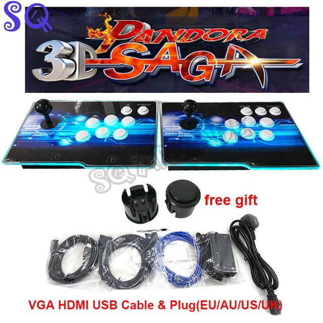 4 Players Arcade Consola Console Pandora Saga Box 4188 in 1 160*3D 3/4P Joystick Controller Gamepad Support WIFI Download Games 4 Players Arcade Consola Console Pandora Saga Box 4188 in 1 160*3D 3/4P Joystick Controller Gamepad Support WIFI Download Games