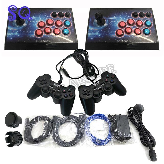 4 Players Arcade Consola Console Pandora Saga Box 4188 in 1 160*3D 3/4P Joystick Controller Gamepad Support WIFI Download Games 4 Players Arcade Consola Console Pandora Saga Box 4188 in 1 160*3D 3/4P Joystick Controller Gamepad Support WIFI Download Games