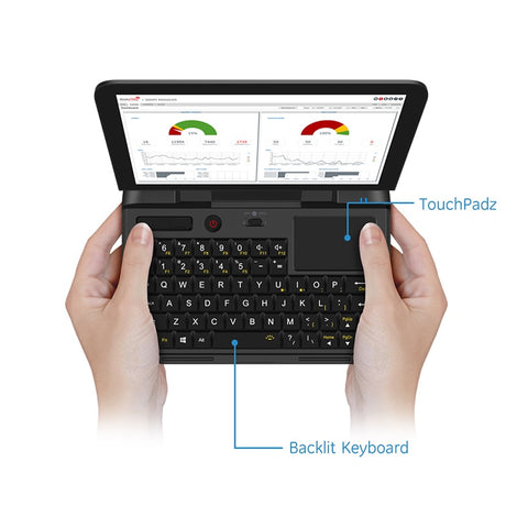GPD MicroPC Micro PC 6 Inch Intel Celeron N4100 Windows 10 Pro 8GB RAM 128GB ROM  Pocket Mini laptop PC Computer Notebook