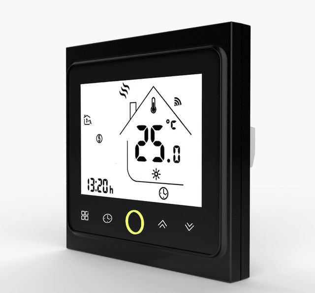 WiFi Smart Thermostat Temperature Controller for Water/Electric floor Heating Water/Gas Boiler Works with Alexa Google Home WiFi Smart Thermostat Temperature Controller for Water/Electric floor Heating Water/Gas Boiler Works with Alexa Google Home