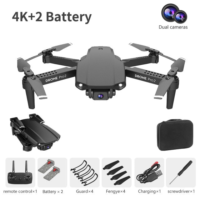NYR E99 Pro2 RC Mini Drone 4K 1080P 720P Dual Camera WIFI FPV Aerial Photography Helicopter Foldable Quadcopter Dron Toys NYR E99 Pro2 RC Mini Drone 4K 1080P 720P Dual Camera WIFI FPV Aerial Photography Helicopter Foldable Quadcopter Dron Toys