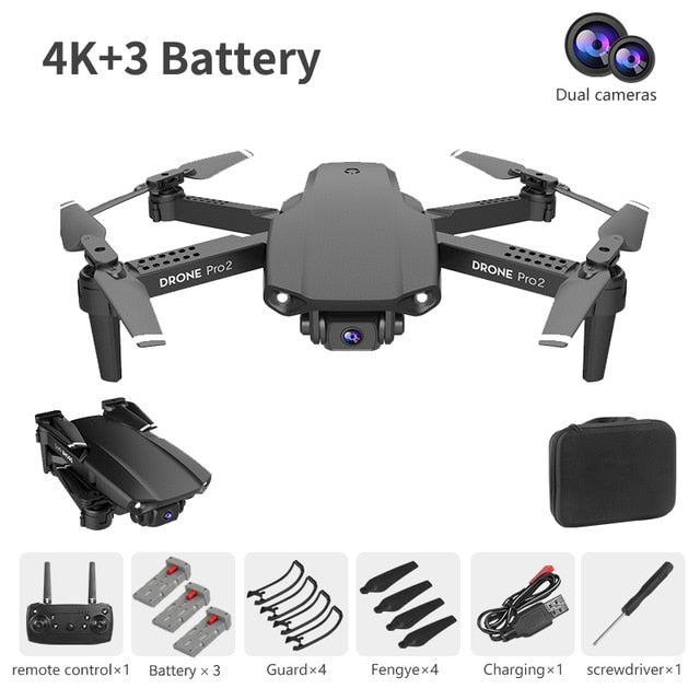 NYR E99 Pro2 RC Mini Drone 4K 1080P 720P Dual Camera WIFI FPV Aerial Photography Helicopter Foldable Quadcopter Dron Toys NYR E99 Pro2 RC Mini Drone 4K 1080P 720P Dual Camera WIFI FPV Aerial Photography Helicopter Foldable Quadcopter Dron Toys