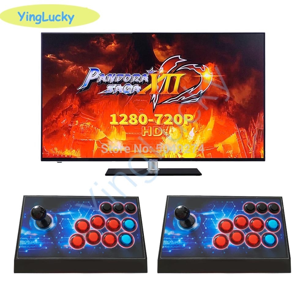 New Pandora Saga Box 12 plus 3188 in 1 Save Function Zero Delay Retro Arcade Game Console 4 players Joystick Controller 3D Games New Pandora Saga Box 12 plus 3188 in 1 Save Function Zero Delay Retro Arcade Game Console 4 players Joystick Controller 3D Games