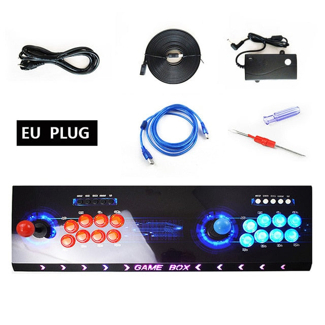 IYO Pandora Box 3D WiFi Arcade Console 4018 Games Tax Free No Delay Joystick Light Buttons PCB Controller Retro Arcade Console IYO Pandora Box 3D WiFi Arcade Console 4018 Games Tax Free No Delay Joystick Light Buttons PCB Controller Retro Arcade Console