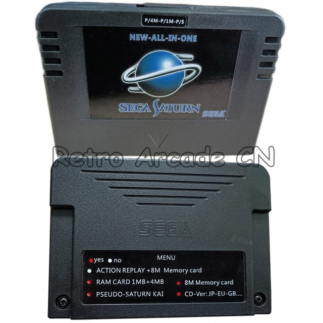 Sega Saturn SS game console direct reading card with crack/memory card/accelerator card/gold finger SEGA Sega Saturn SS game console direct reading card with crack/memory card/accelerator card/gold finger SEGA