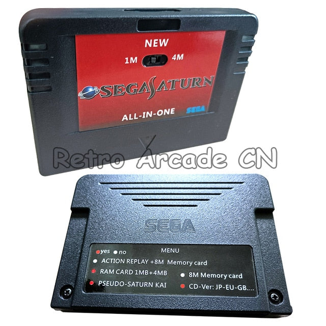 Sega Saturn SS game console direct reading card with crack/memory card/accelerator card/gold finger SEGA Sega Saturn SS game console direct reading card with crack/memory card/accelerator card/gold finger SEGA