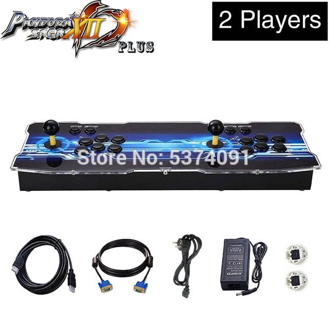 Pandora Saga Box 12 Plus 3188 in 1 Save Function Multiplayer Joysticks Retro Arcade 3D Game Console Cabinet Support 4 Players Pandora Saga Box 12 Plus 3188 in 1 Save Function Multiplayer Joysticks Retro Arcade 3D Game Console Cabinet Support 4 Players