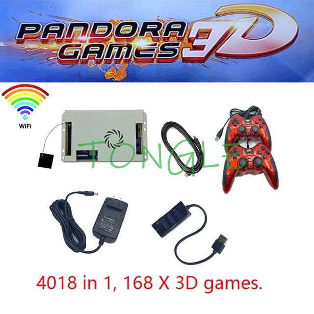 Pandora Save function 3D 4018 in 1 Box Retro Arcade Games PCB Board 3D games HDMI VGA Console Gamepad motherboard FBA MAME PS Pandora Save function 3D 4018 in 1 Box Retro Arcade Games PCB Board 3D games HDMI VGA Console Gamepad motherboard FBA MAME PS