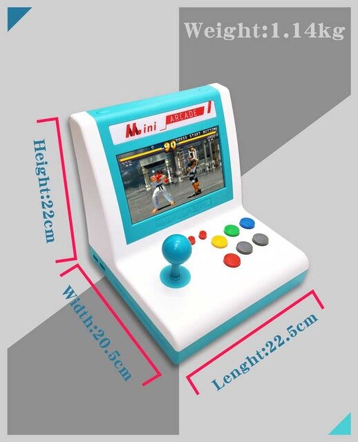 7 inch Mini Retro Game Machine Pandora DX 3000 In 1 Game 3D Pandora's Box DX Arcade Bartop Arcade Console With USB Gamepad 7 inch Mini Retro Game Machine Pandora DX 3000 In 1 Game 3D Pandora's Box DX Arcade Bartop Arcade Console With USB Gamepad