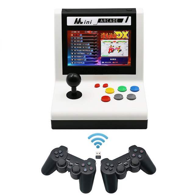 7 inch Mini Retro Game Machine Pandora DX 3000 In 1 Game 3D Pandora's Box DX Arcade Bartop Arcade Console With USB Gamepad 7 inch Mini Retro Game Machine Pandora DX 3000 In 1 Game 3D Pandora's Box DX Arcade Bartop Arcade Console With USB Gamepad