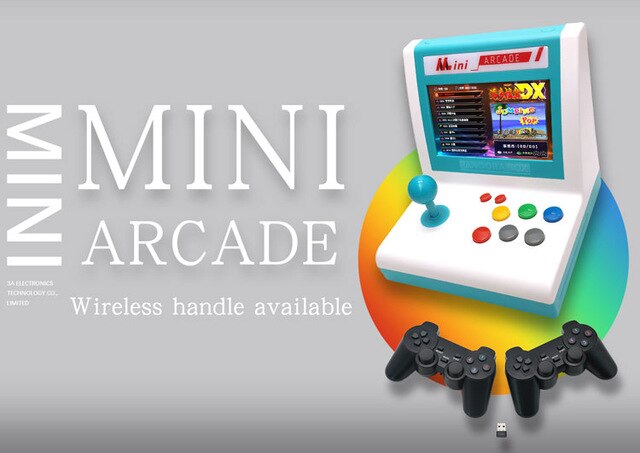 7 inch Mini Retro Game Machine Pandora DX 3000 In 1 Game 3D Pandora's Box DX Arcade Bartop Arcade Console With USB Gamepad 7 inch Mini Retro Game Machine Pandora DX 3000 In 1 Game 3D Pandora's Box DX Arcade Bartop Arcade Console With USB Gamepad