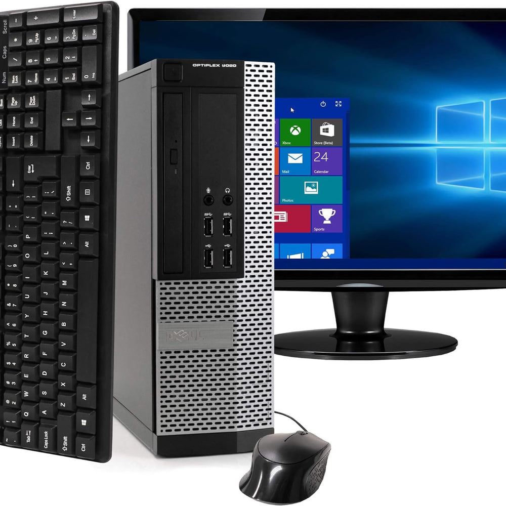 Dell Optiplex 9020 Small Desktop Computer (SFF) | Quad Core Intel i7 (3.40GHz) | 32GB DDR3 RAM | 1TB SSD Solid State | WiFi + Bluetooth | Windows 10 Pro (Renewed)