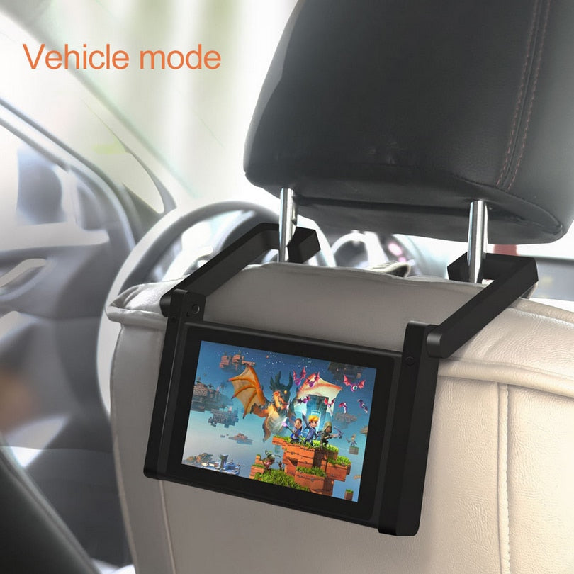 Game Accessories Car Back Seat Holder NS Game Console Holder Adjustable Bracket Stand For NS Nintend Switch