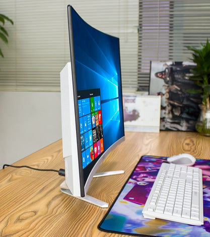 WIFI desktop computer PC AIO With  CPU i5 RAM 16GB SSD 1TB GTX1050Ti and 27'' inch FHD curved lcd monitor