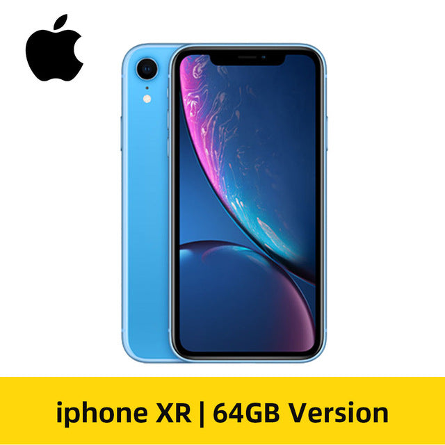 Original Apple iPhone XR Smartphone 6.1-inch Retina HD IPS Display A12 Bionic CPU 64GB /128GB ROM IOS 4G Lte Apple phone IP67