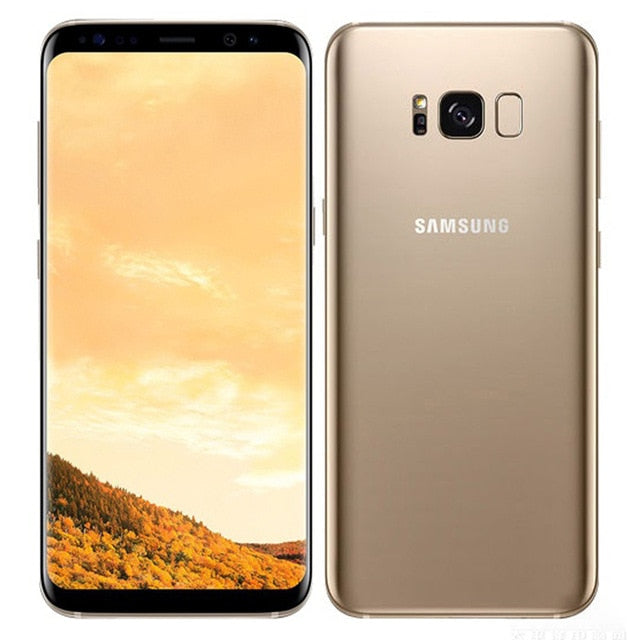 Unlocked Samsung Galaxy S8 4G LTE Mobile Phone Octa core 4GB RAM 64GB ROM  5.8 Inch 12MP Fingerprint  Cell Phone