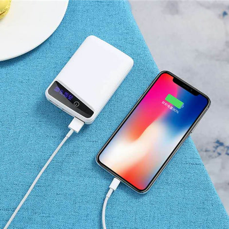 DIY Battery Power Bank Case Box For Phone Charger 3 Pcs 18650 Batterys Charging Cover With 3 USB Ports