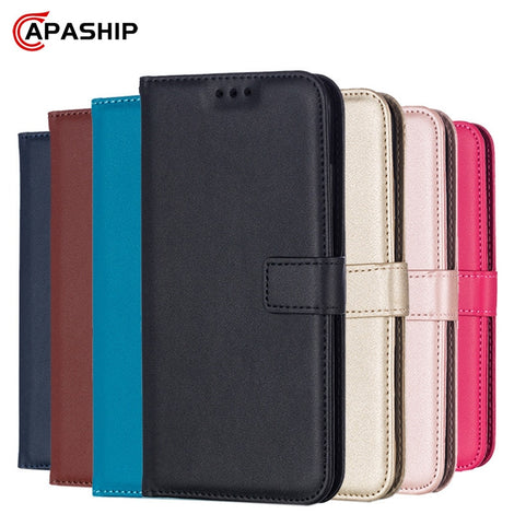 Leather Flip Wallet Case For Samsung Galaxy J4 J6 Plus J8 J2 Pro 2018 J3 J5 J7 Core Prime 2015 2016 2017 Cases Cover Phone Bags