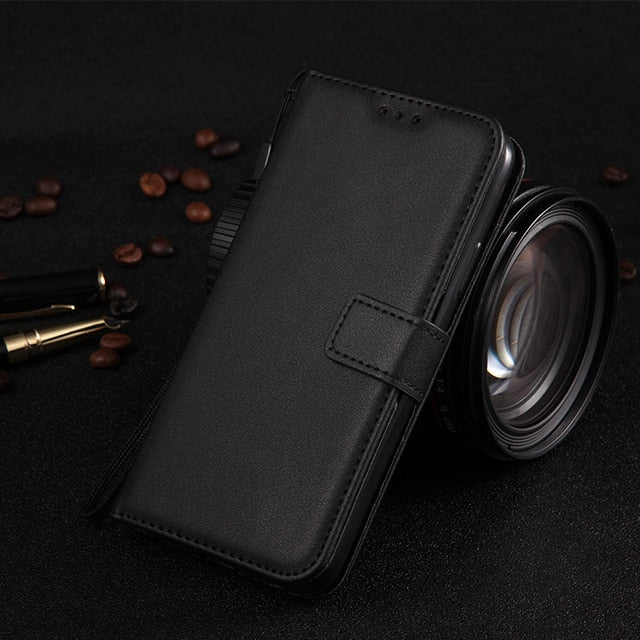Leather Flip Wallet Case For Samsung Galaxy J4 J6 Plus J8 J2 Pro 2018 J3 J5 J7 Core Prime 2015 2016 2017 Cases Cover Phone Bags