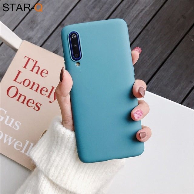 candy color silicone phone case for samsung galaxy a50 a70 a30 a40 a20 a10 galaxi a51 a71 a20e m30s a7 2018 matte soft tpu cases
