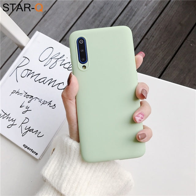 candy color silicone phone case for samsung galaxy a50 a70 a30 a40 a20 a10 galaxi a51 a71 a20e m30s a7 2018 matte soft tpu cases