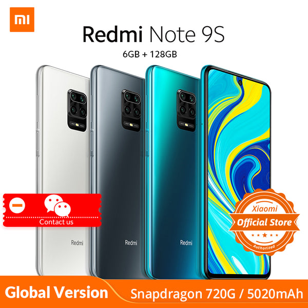 Xiaomi Redmi Note 9S 6GB 128GB Global Version Smartphone