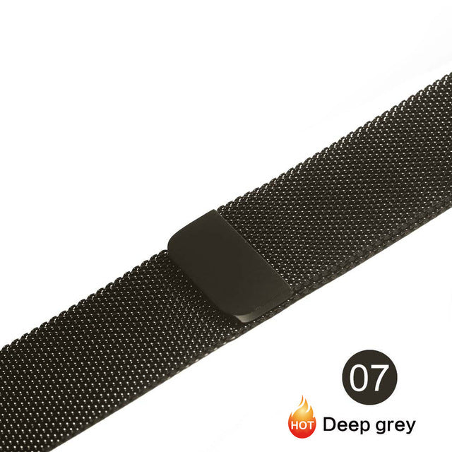 Milanese Loop For Apple Watch band strap 42mm 38mm for iwatch 5/4/3/2/1 44mm 40mm Stainless Steel Link Bracelet wrist watchband